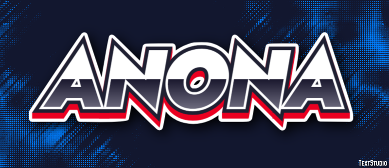 Anona Text effect