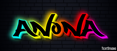 Anona Text effect