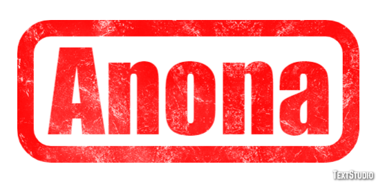 Anona Text effect