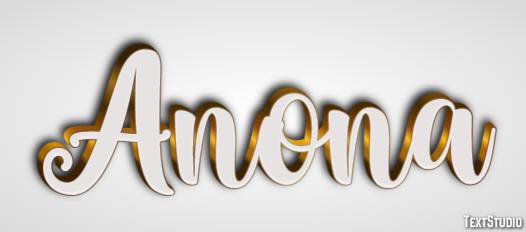 Anona Text effect