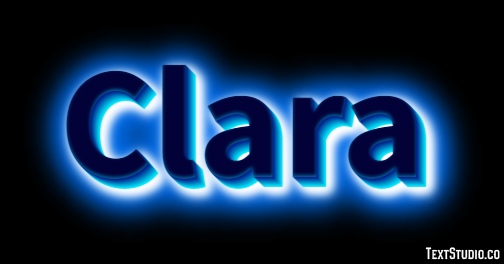 Clara Efekt tekstowy