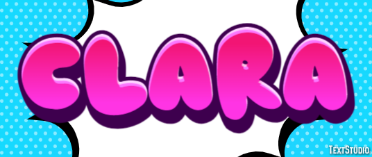 Clara Efekt tekstowy