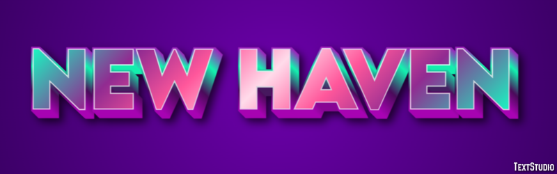 New Haven Efekt tekstowy