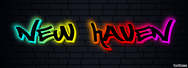 New Haven Texteffekt