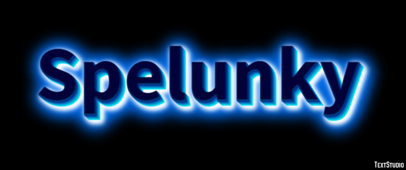 Spelunky Effetto testo