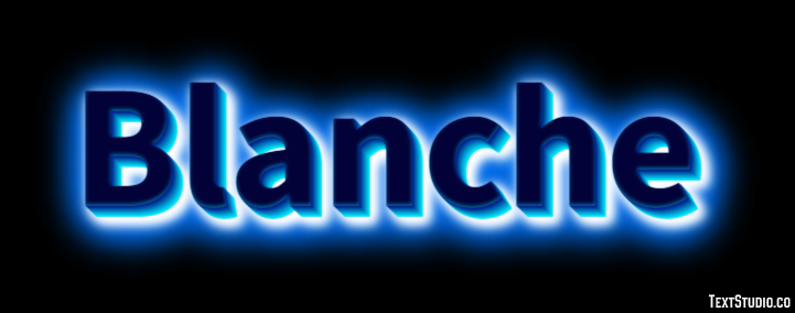 Blanche Text Effect