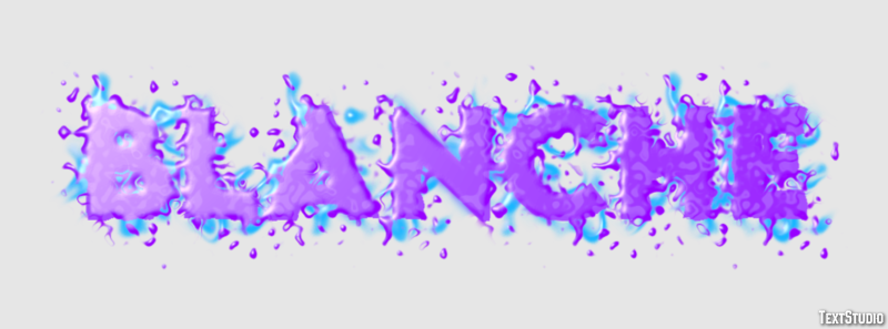 Blanche Text Effect