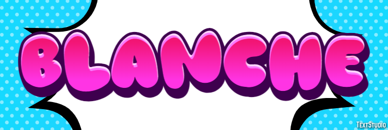 Blanche Efekt tekstowy