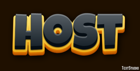 Host Text Effect