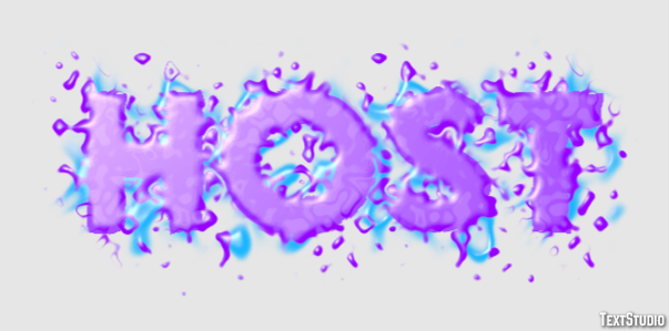Host Effet de Texte