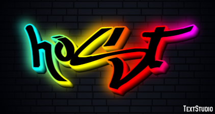 Host テキスト効果