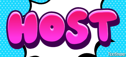 Host Text Effect