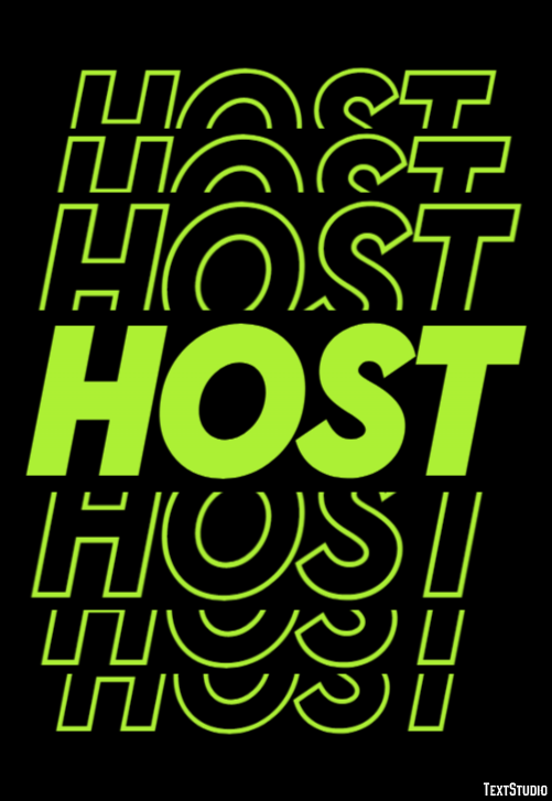 Host Effet de Texte