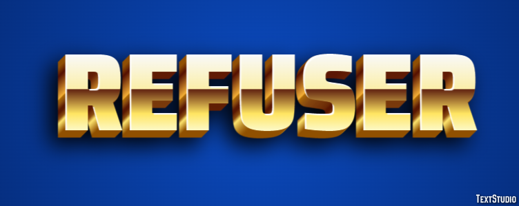 Refuser Effet de Texte