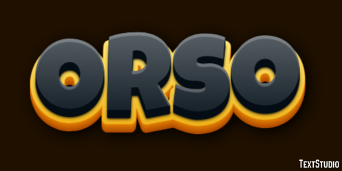 Orso テキスト効果