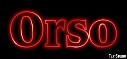 Orso テキスト効果