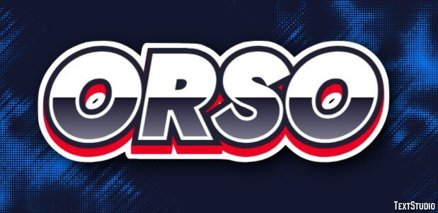 Orso テキスト効果