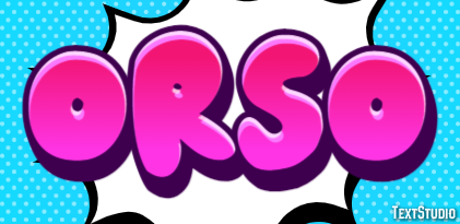 Orso テキスト効果