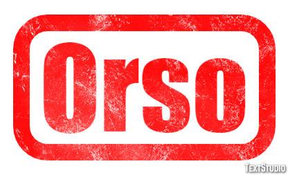Orso テキスト効果