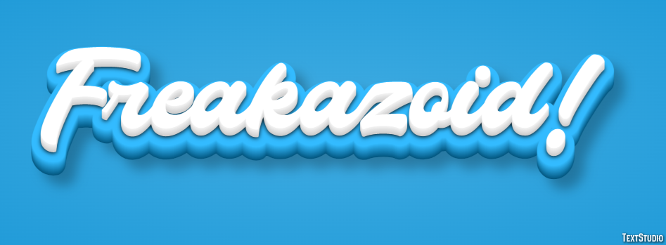 Freakazoid! Efecto de Texto