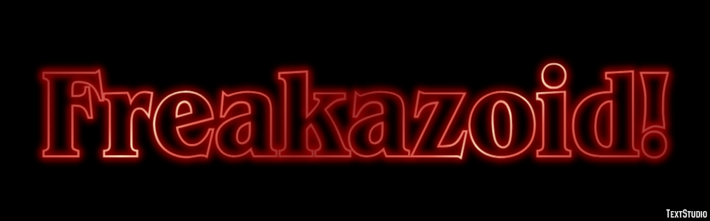 Freakazoid! Text Effect