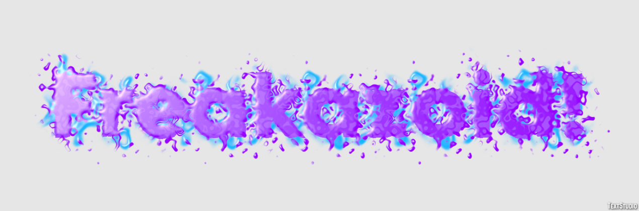 Freakazoid! Text Effect