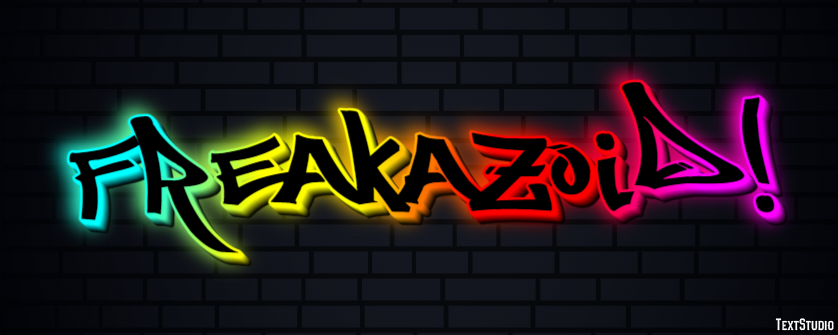 Freakazoid! Efecto de Texto