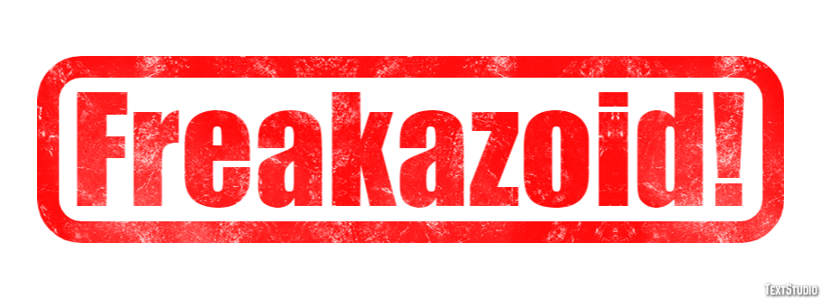 Freakazoid! Text effect