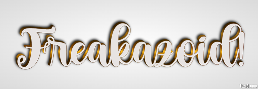 Freakazoid! Text Effect