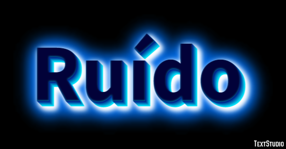 Ruído Effetto testo