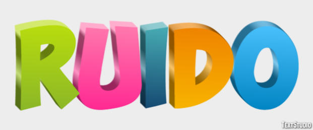 Ruído Effetto testo