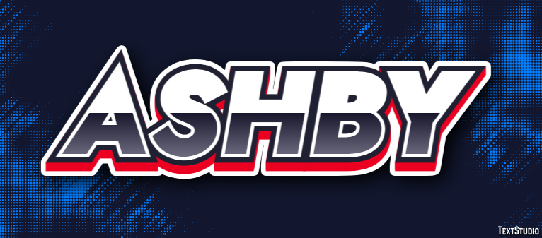 Ashby Text Effect