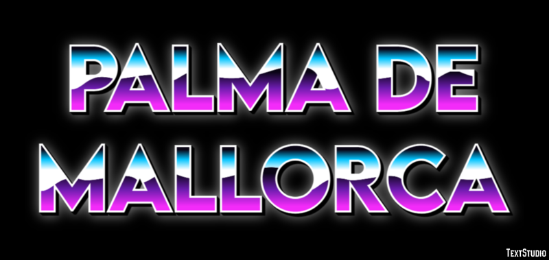 Palma de Mallorca Effetto testo