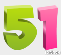 51 Text Effect