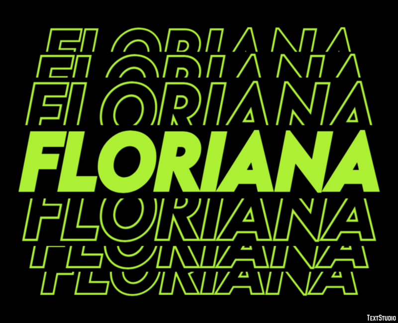 Floriana Effetto testo