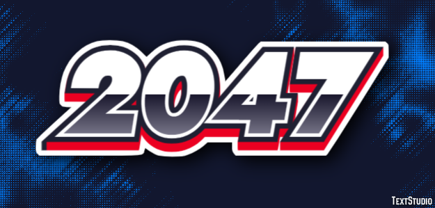 2047 Text Effect