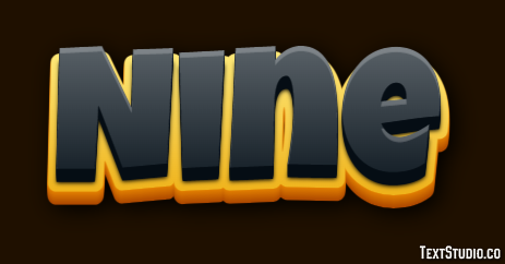 Nine テキスト効果