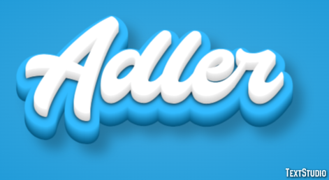 Adler Tekst Effect