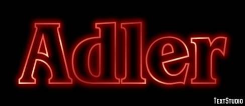 Adler Tekst Effect
