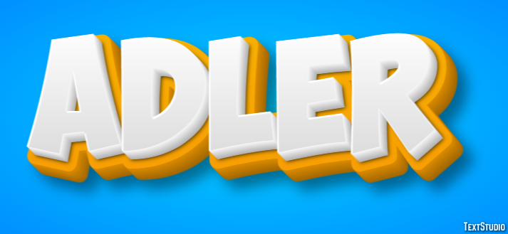Adler Text Effect