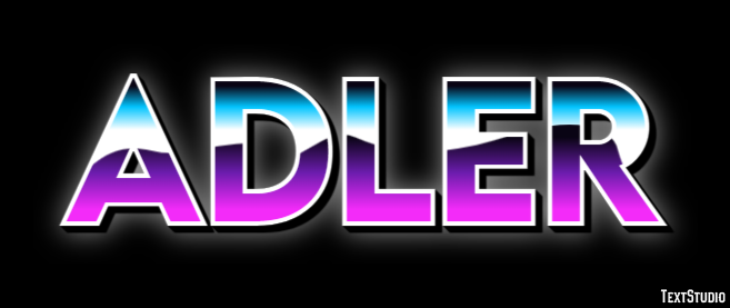 Adler Texteffekt