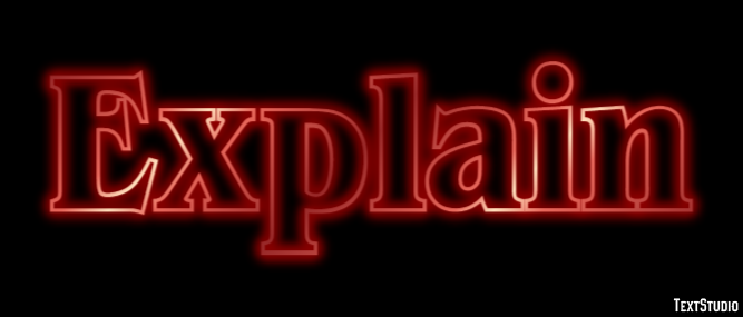 Explain Text Effect
