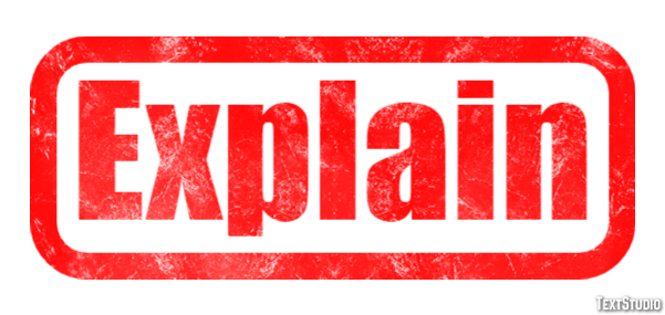 Explain Text Effect