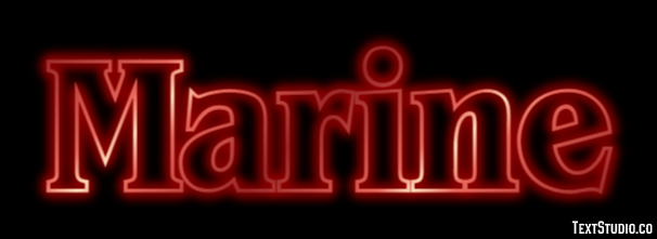 Marine Text Effect
