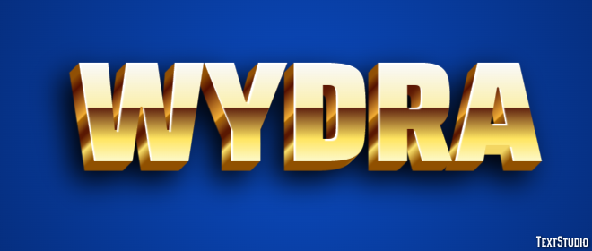 Wydra Efekt tekstowy