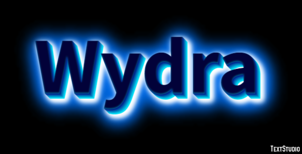 Wydra Efecto de texto