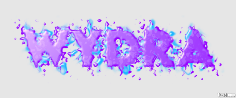 Wydra Efecto de texto
