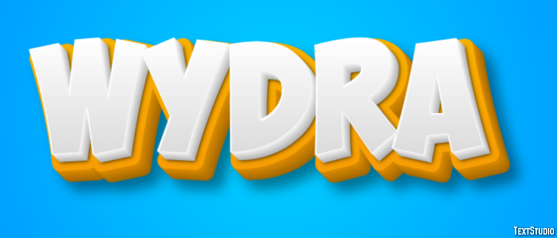Wydra Efecto de texto