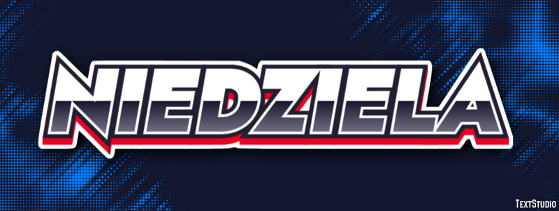 Niedziela Effetto testo