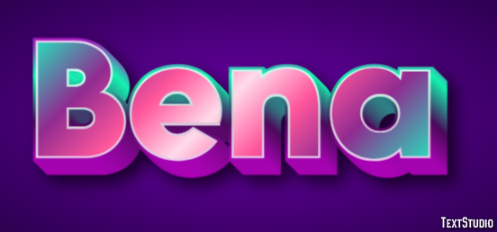 Bena Texteffekt